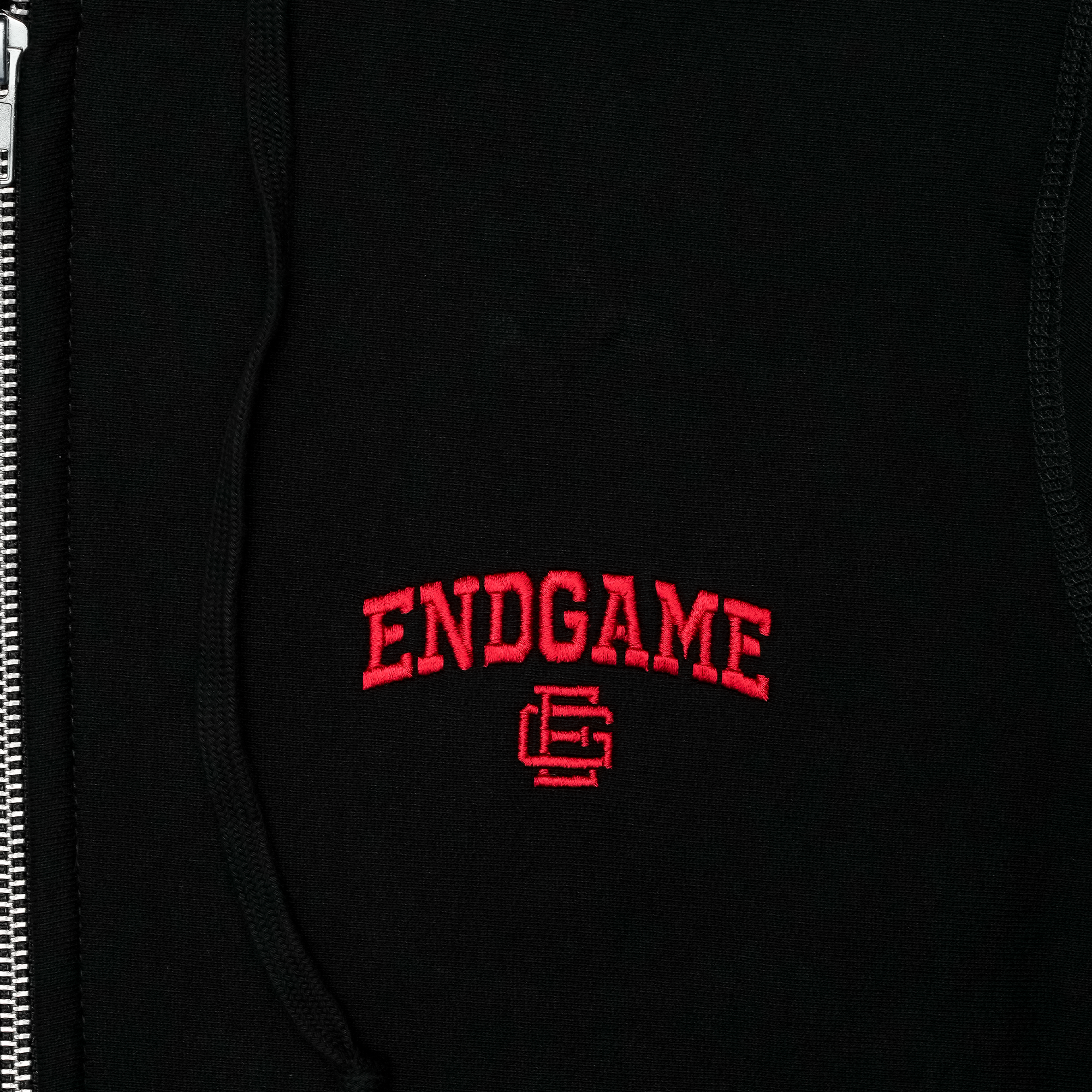 Endgame Monogram Zip-Up Hoodie